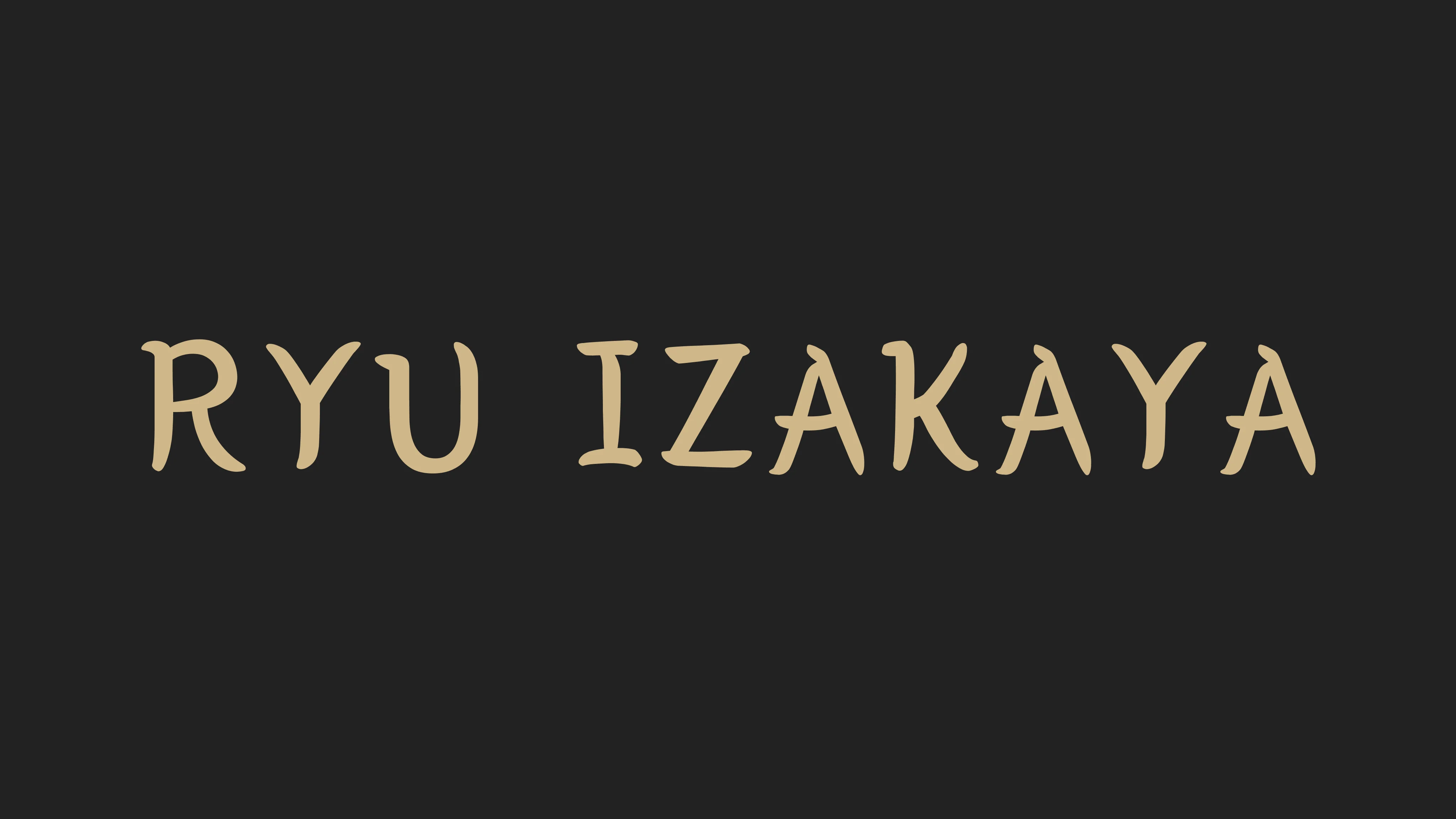 Ryu Izakayaの居酒屋メニューと店内イメージ