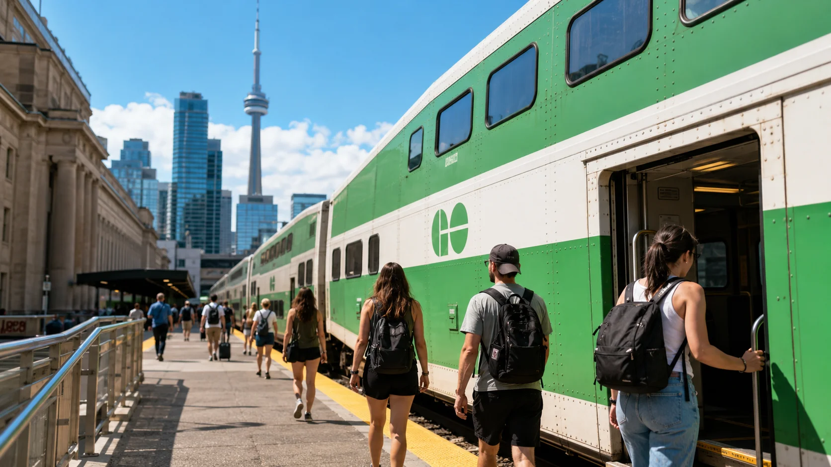車なしでナイアガラの滝へ行く方法｜GO Train・WEGO・日帰りの注意点 - トロントから車なしでナイアガラの滝へ行く方法を、GO Train、GO Bus、WEGO、GO＋WEGOコンボチケット、週末パス、日帰り時の注意点まで日本語で整理します。