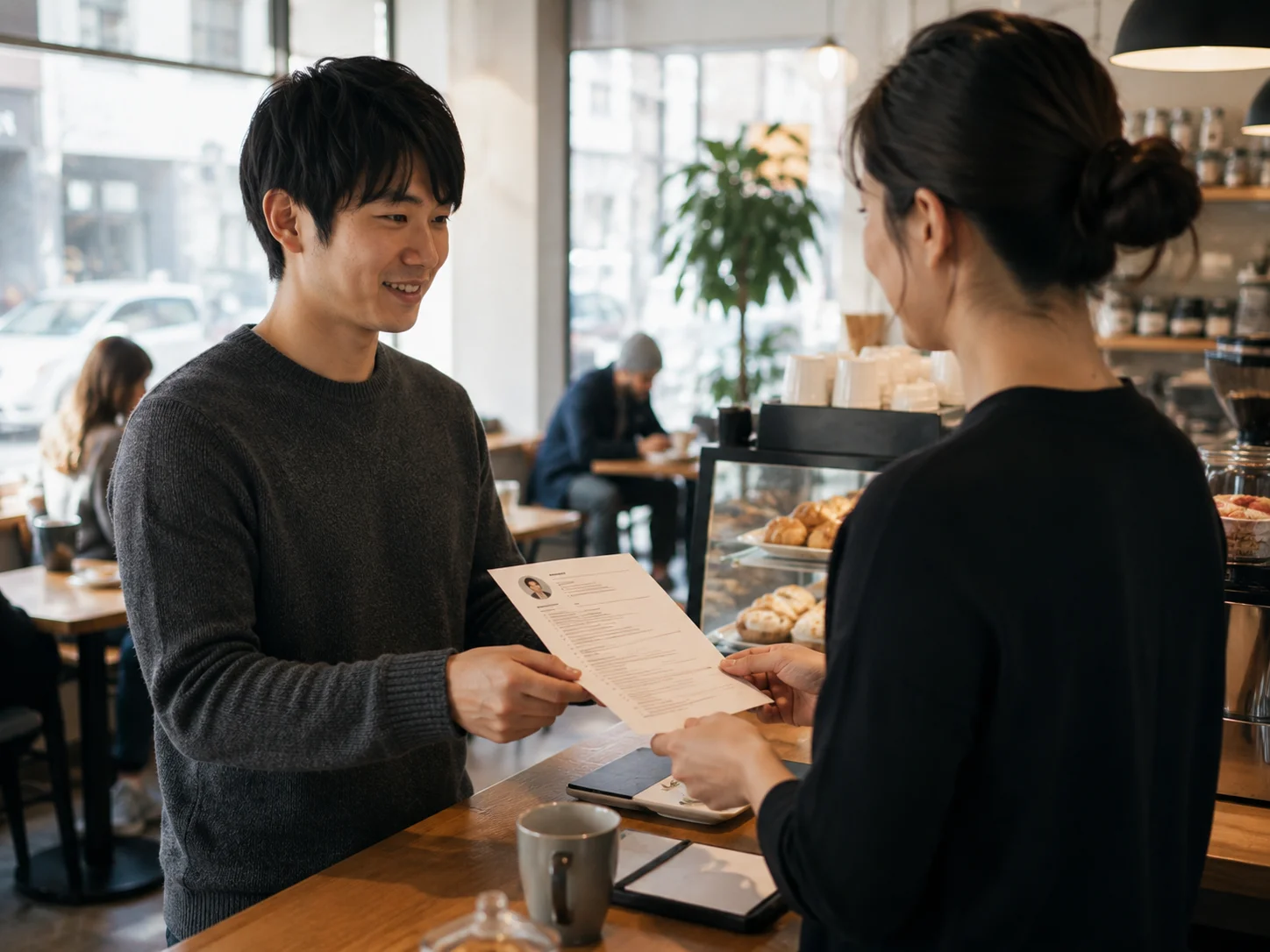 トロントのカフェ求人に応募する準備